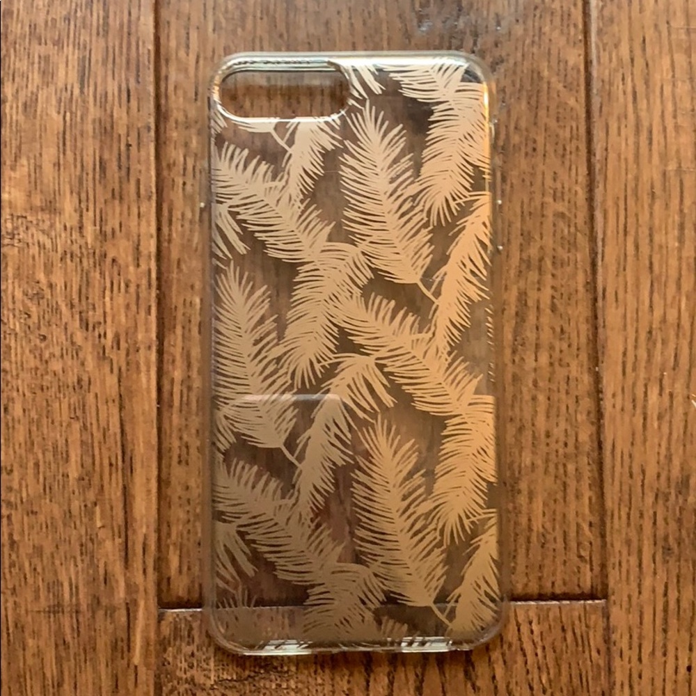 iPhone 7/8 Plus Case Clear Floral
